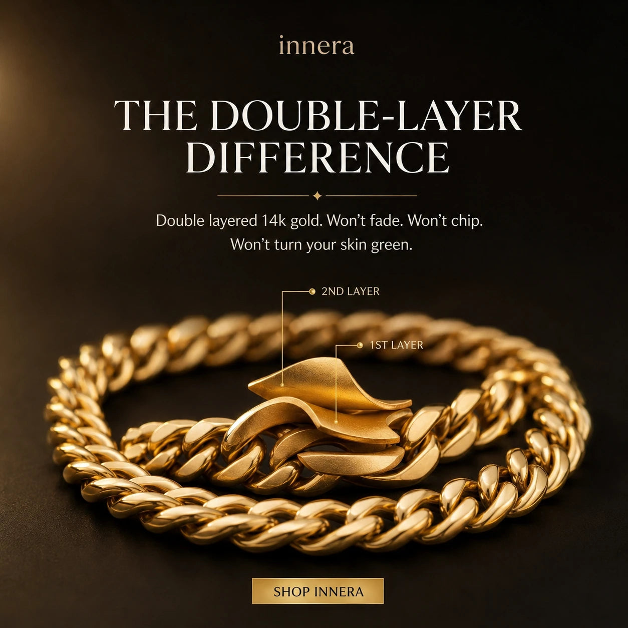 14k Gold Anklet