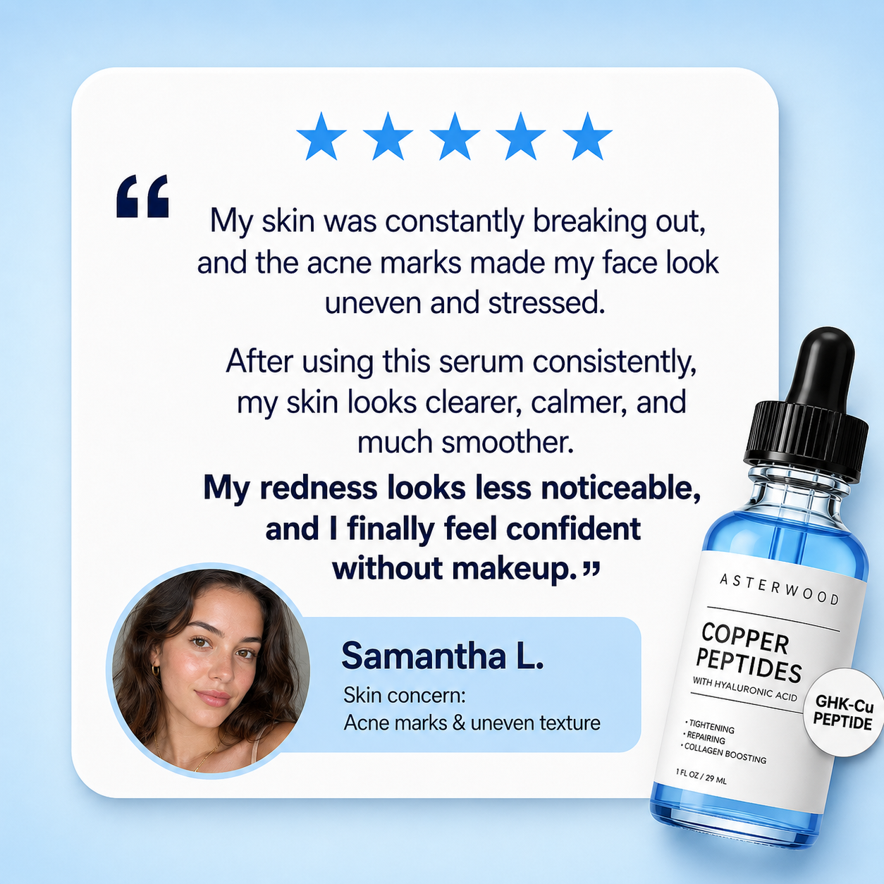 Innera GHK-Cu Peptide Clear Glow Serum