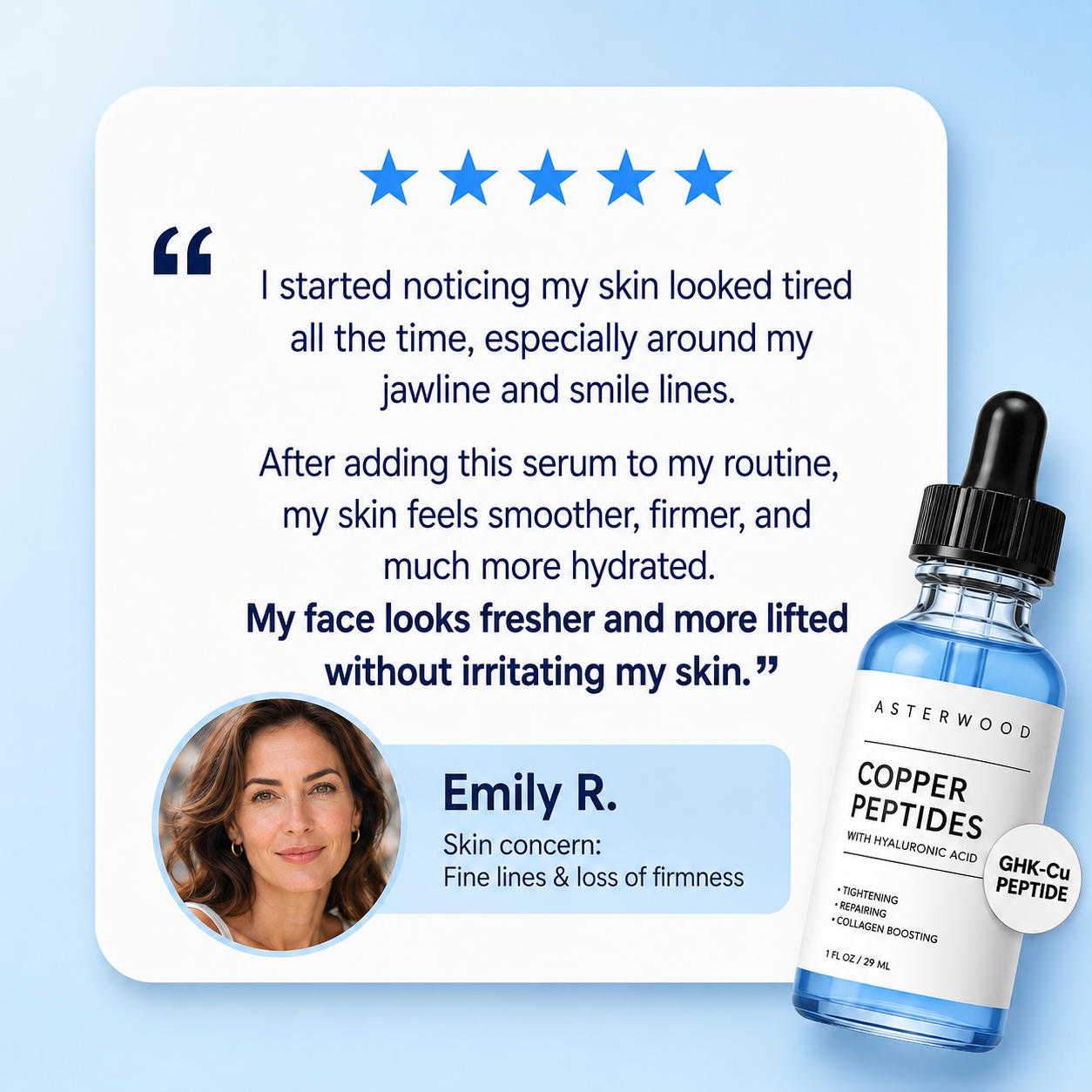 Innera GHK-Cu Peptide Anti-Aging Serum
